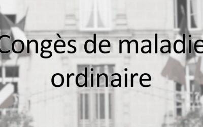 Congé de maladie ordinaire : modification de la rémunération au 1er mars 2025