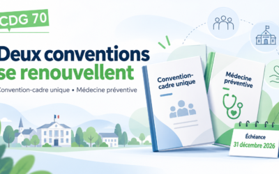 Deux conventions du CDG 70 se renouvellent pour la période 2027-2029